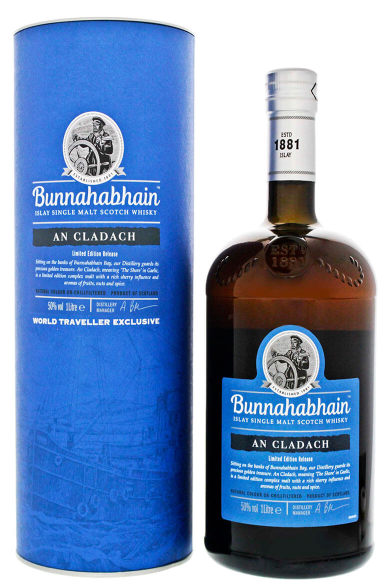 Bunnahabhain Cladach Isla Single Malt Limited Edition 1l