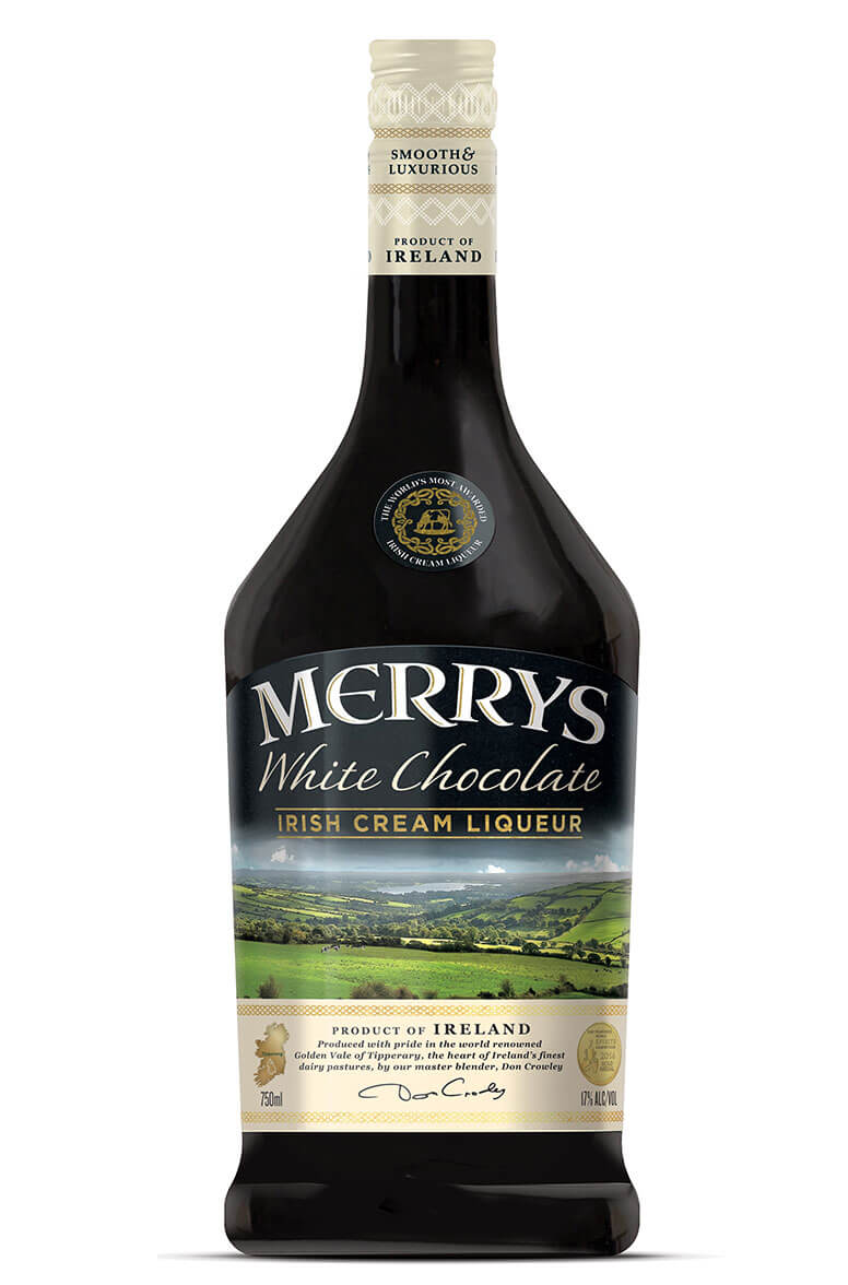 Merrys White Chocolate Cream Liqueur