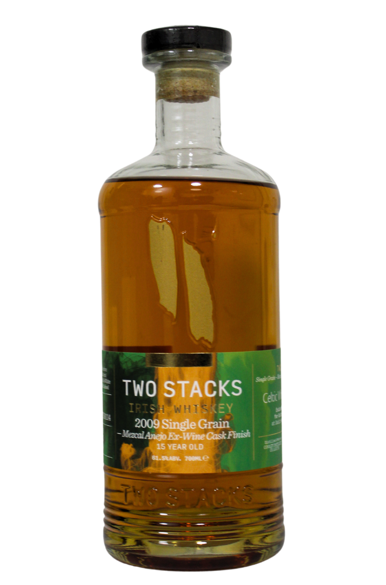 Two Stacks Celtic Whiskey Shop Exclusive Single Grain Mezcal Cask Finish