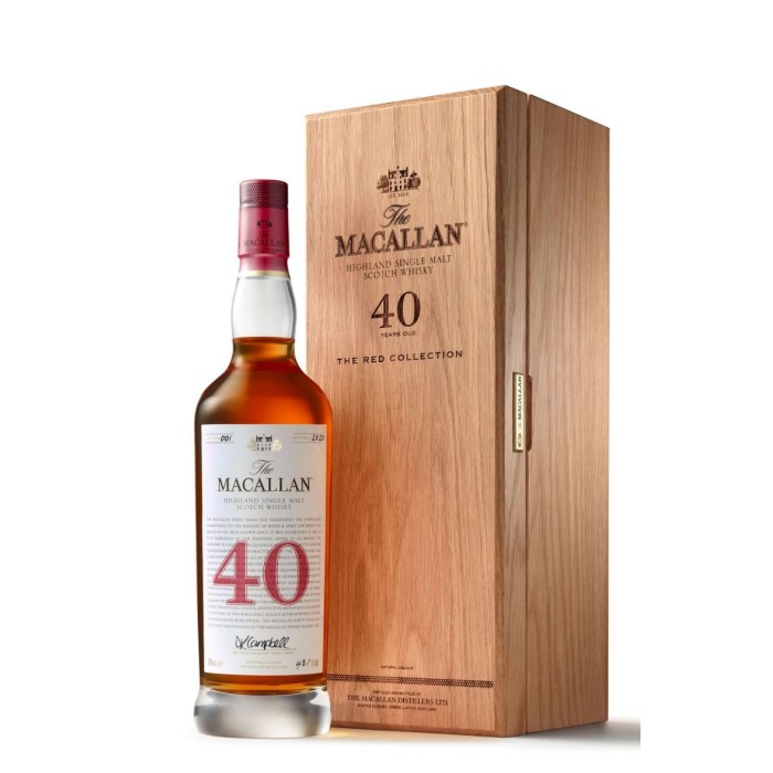 Macallan 40 Year Old Red Collection