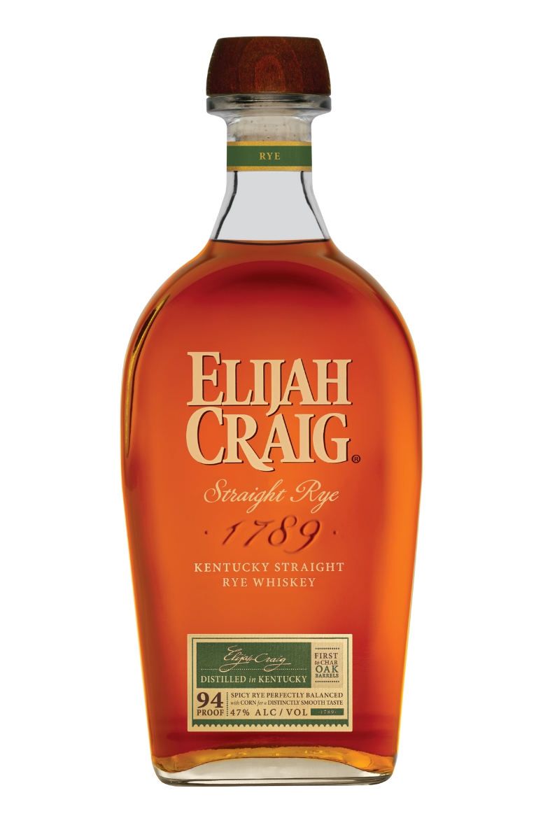 Elijah Craig Straight Rye Whiskey 