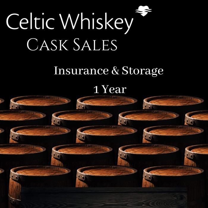 Celtic Cask Storage & Insurance 12 Months