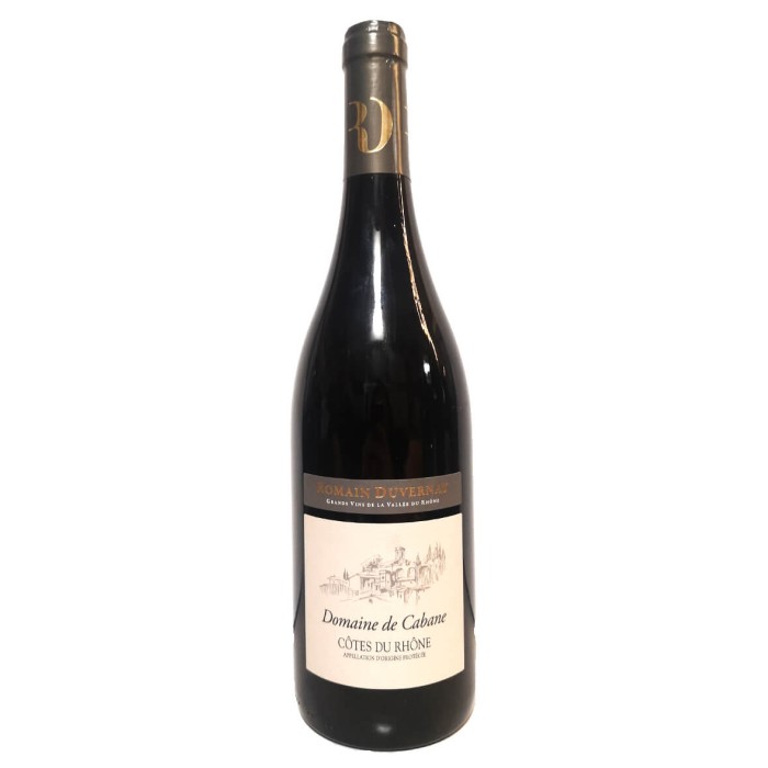 Romain Duvernay Domaine de Cabane Cotes du Rhone Rouge 
