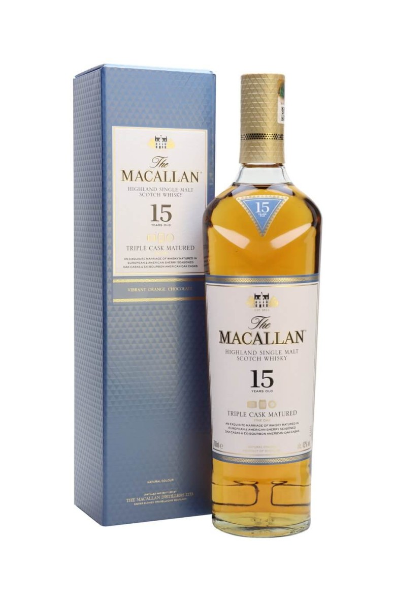 Macallan 15 Year Old Triple Cask 
