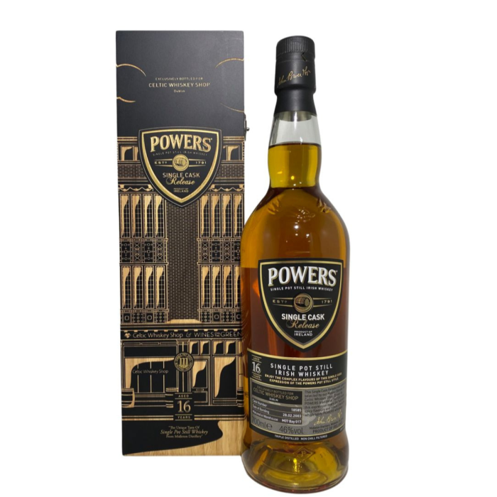 Powers 16 Year Old Single Pot Still #18585 Celtic Whiskey Shop Exclusive