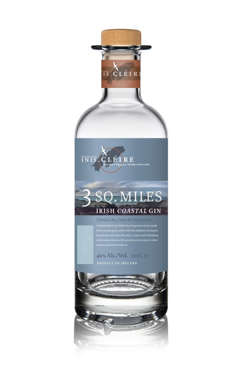 3 Sq. Miles Irish Coastal Gin