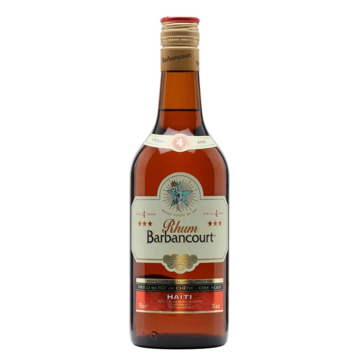 Barbancourt 4 Year Old 3 Star Rum 