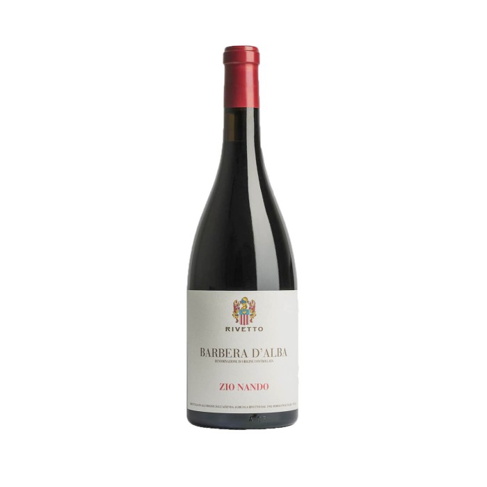 Rivetto Barbera D'Alba Zio Nando 2022