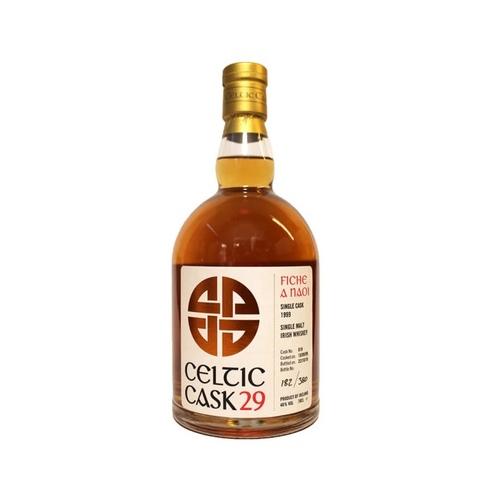 Celtic Cask Fiche A Naoi (29) 1999 19 Year Old Anima Negra Finish (NO BOX)