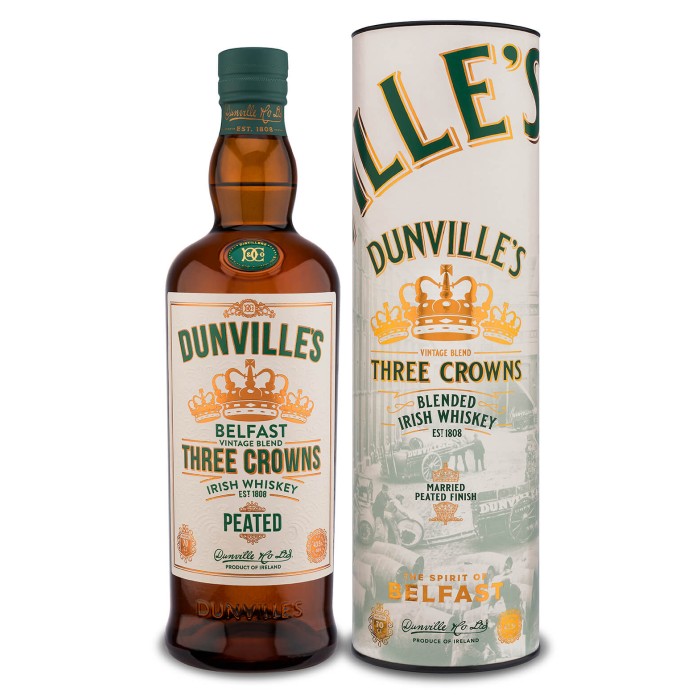Dunvilles Three Crowns Peated 