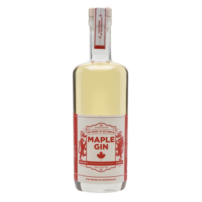 House of Botanicals Maple Gin 