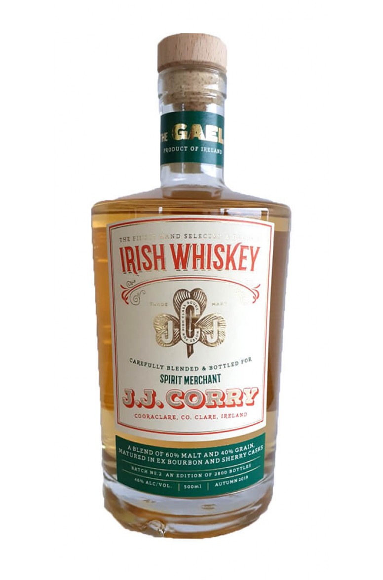 JJ Corry The Gael Irish Whiskey 50cl
