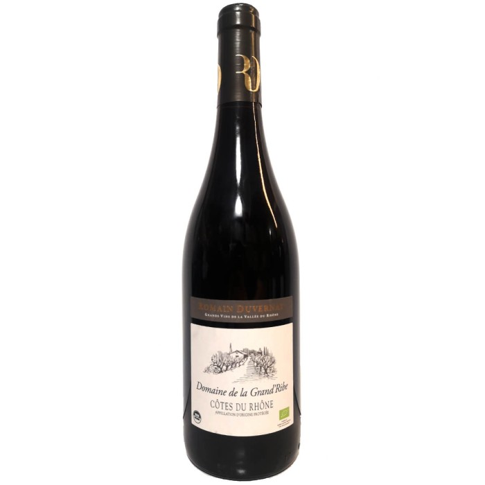 Romain Duvernay Domaine de la Grand Ribe Cote Du Rhone Rouge