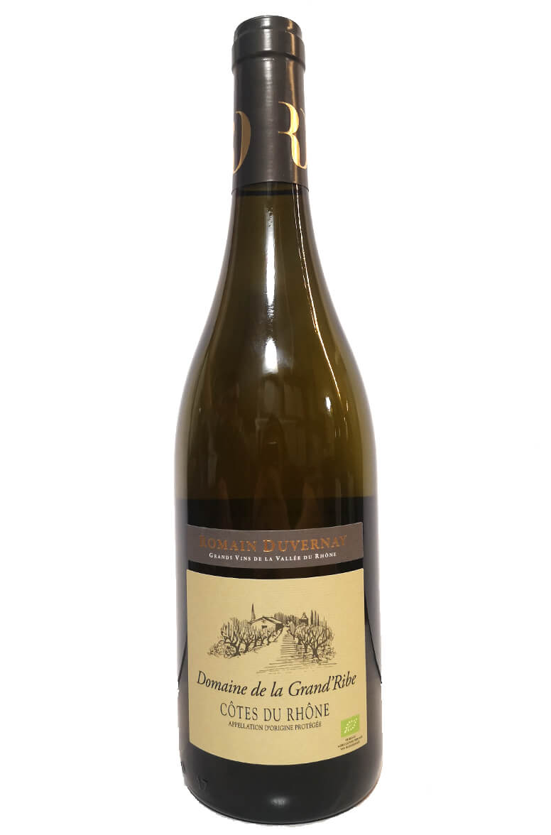 Romain Duvernay Domaine De La Grand Ribe Cotes Du Rhone Blanc 