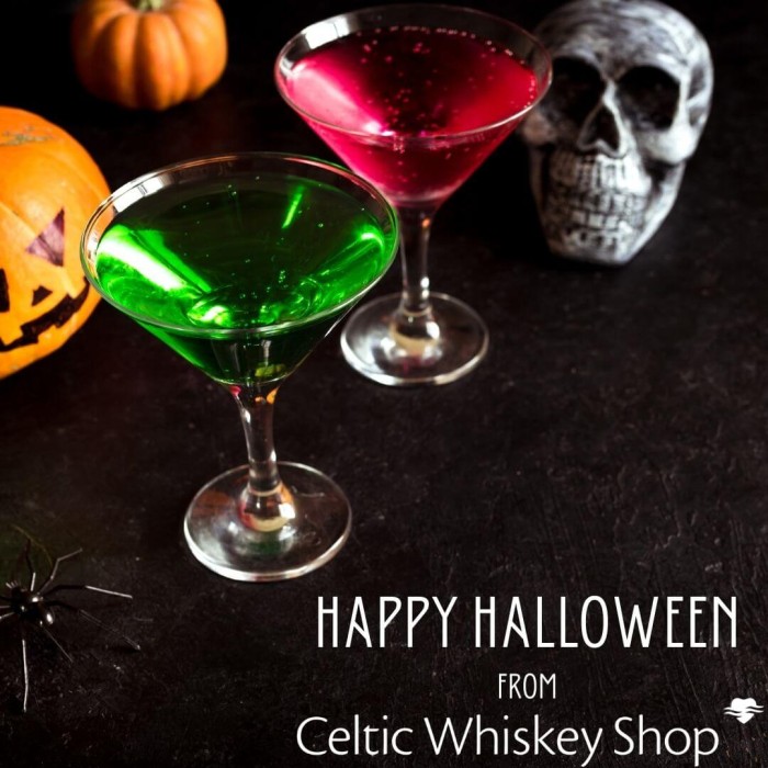 Halloween Cocktails with Celtic Whiskey