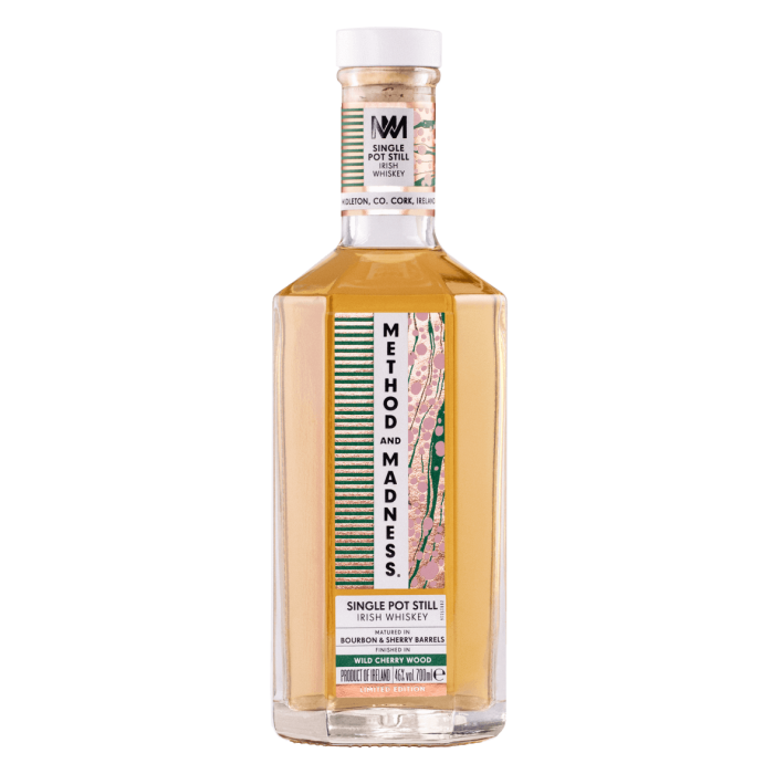 Method & Madness Single Pot Still Wild Cherry Wood Finish