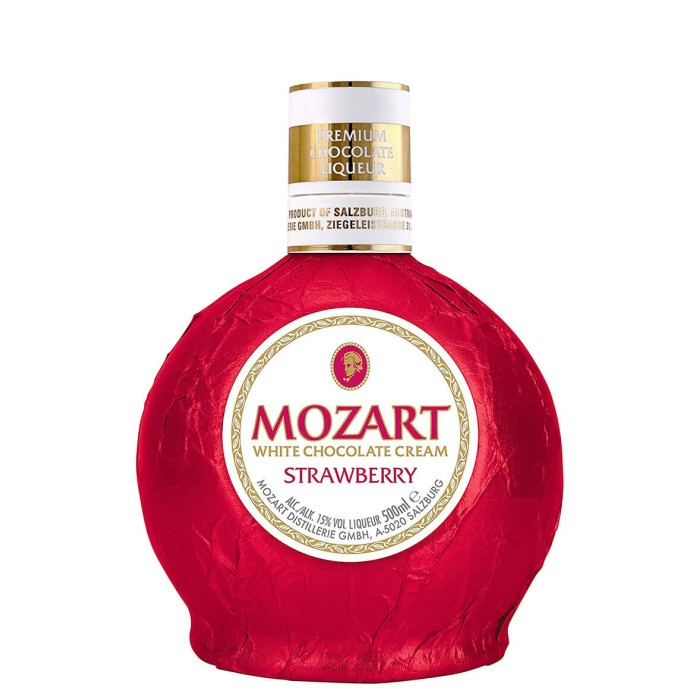 Mozart Strawberry Liqueur 50cl