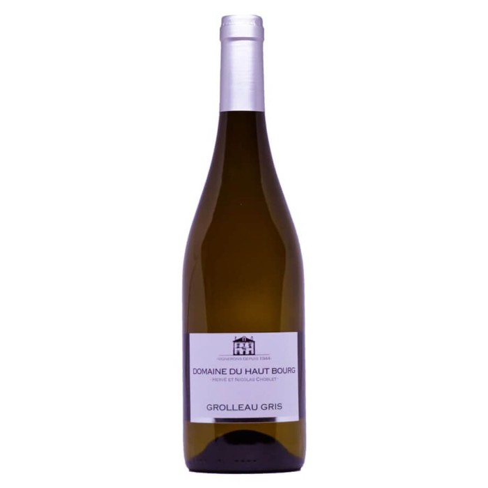 Domaine du Haut Bourg Grolleau Gris Val De Loire