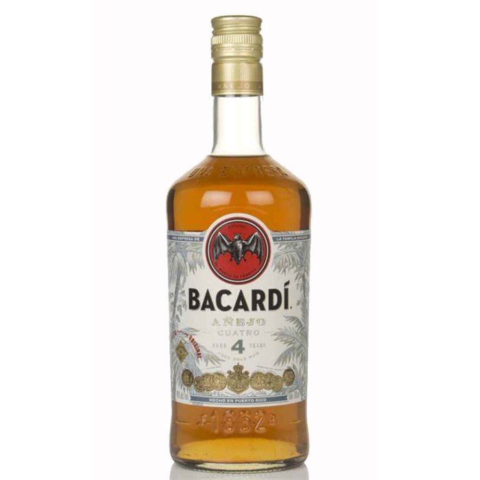 Bacardi Cuatro Anejo
