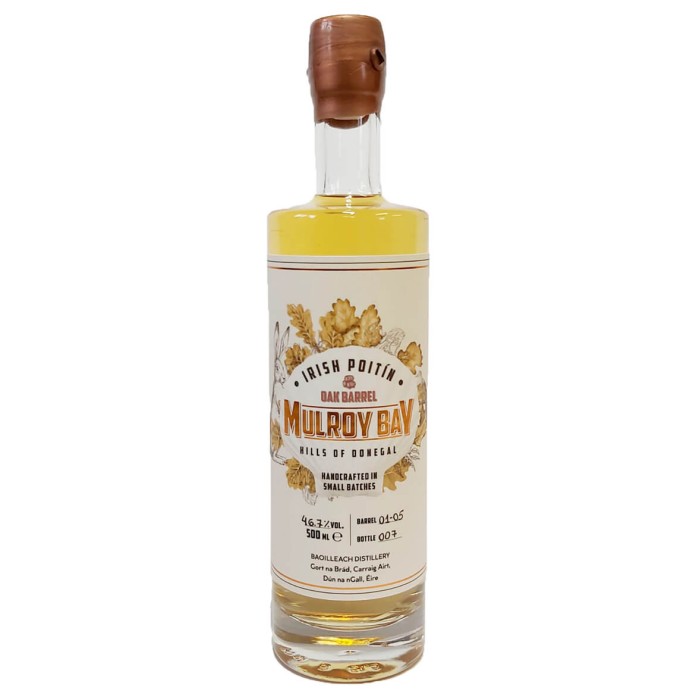 Mulroy Bay Barrel Aged Irish Poitin 50cl