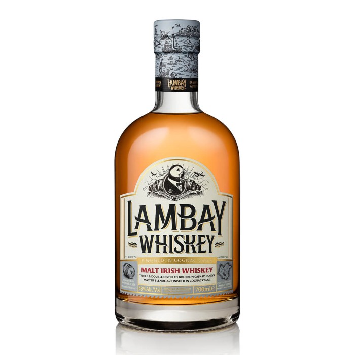 Lambay Malt Whiskey Cognac Cask Finish