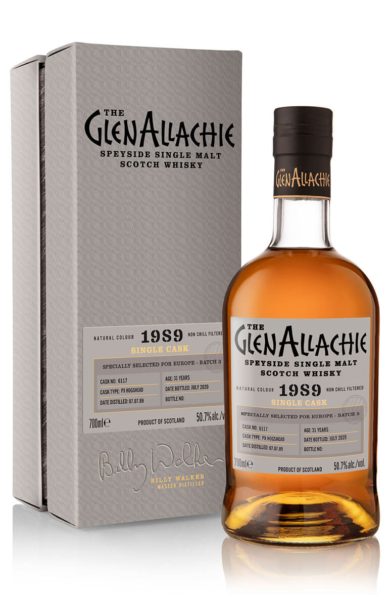 Glenallachie #6117 1989 Single Cask 70cl