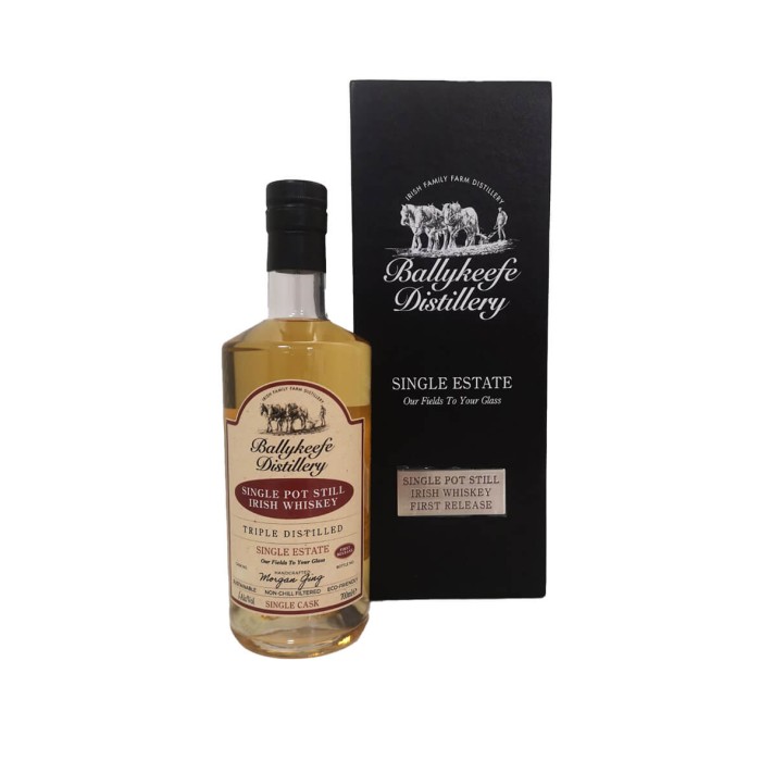Ballykeefe First Release Single Pot Still Whiskey