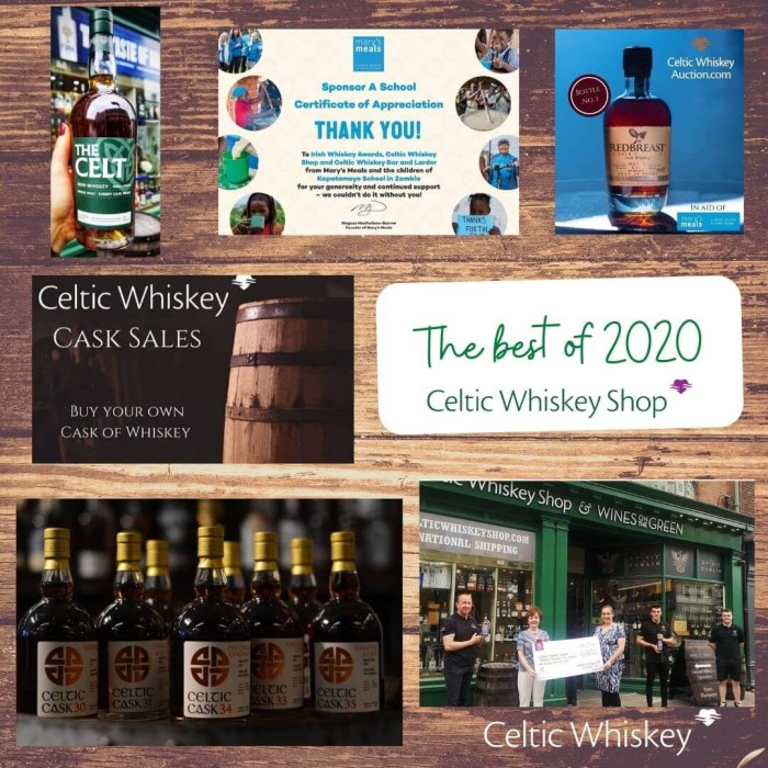 Celtic Whiskey Highlights of 2020