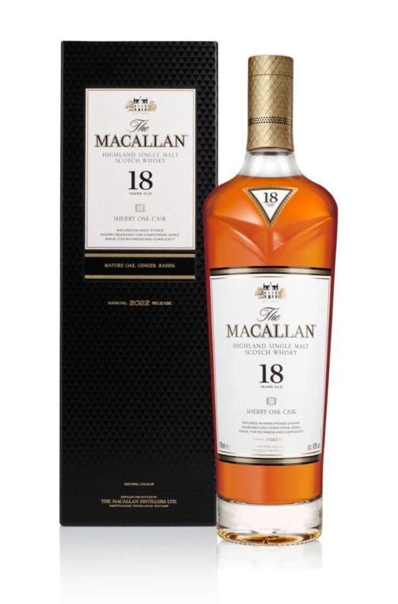 Macallan 18 Year Old Sherry Cask 2022