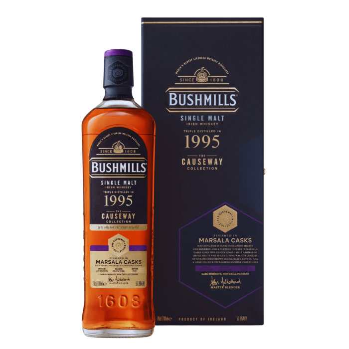 Bushmills Causeway Collection 1995 Marsala Cask  