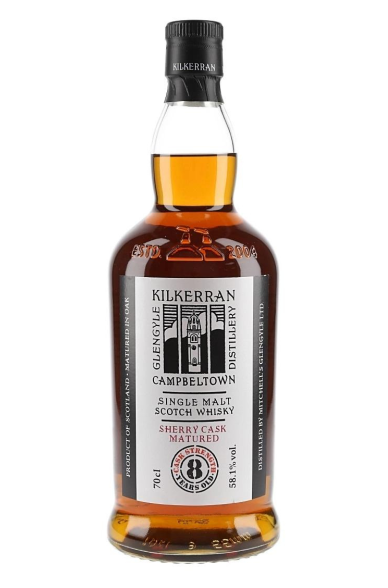 Kilkerran 8 Year Old Sherry Cask Strength 