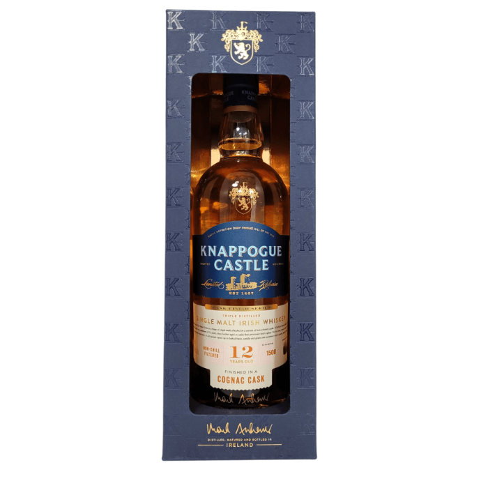 Knappogue Castle 12 Year Old  Cognac Finish 
