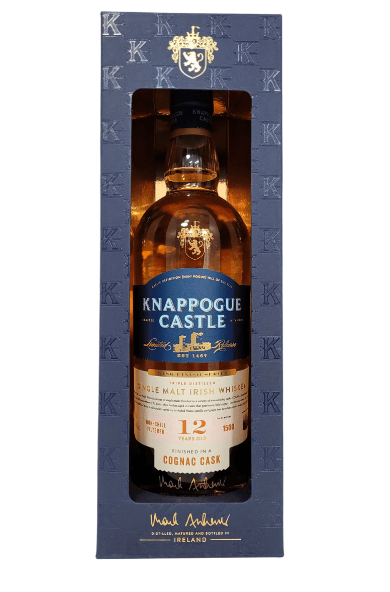 Knappogue Castle 12 Year Old  Cognac Finish 