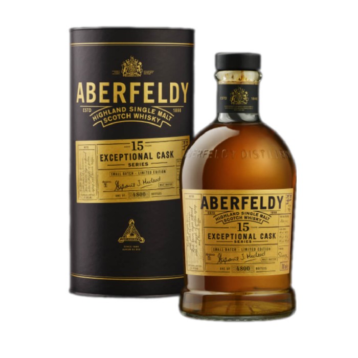 Aberfeldy Exceptional Cask 15 Year Old Sherry Finish