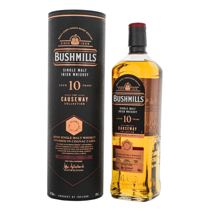 Bushmills Causeway Collection 10 Year Old Cognac Cask