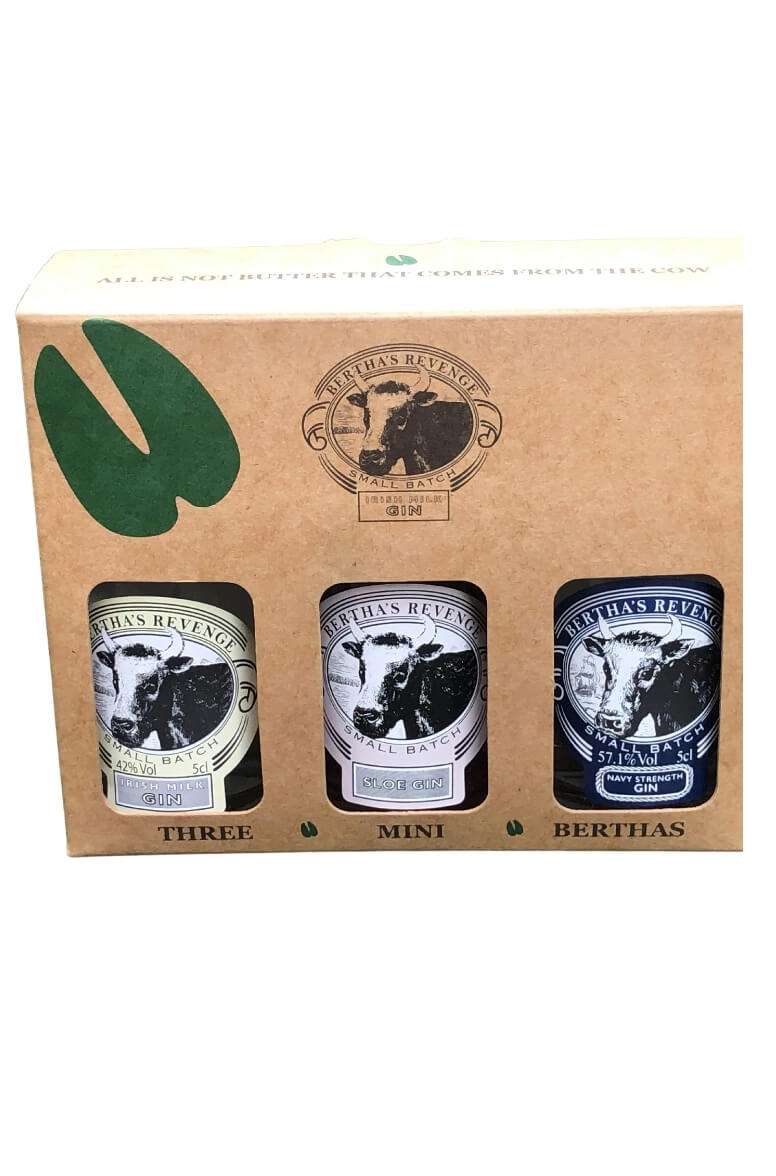 Bertha's Revenge Mini Gift Pack 3 X 5cl
