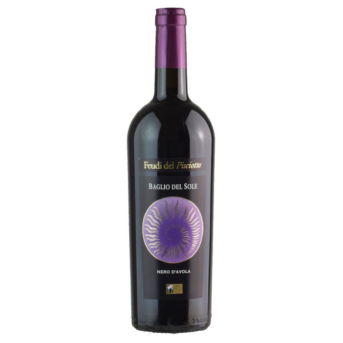Feudi del Pisciotto Baglio del Sole Nero D'Avola