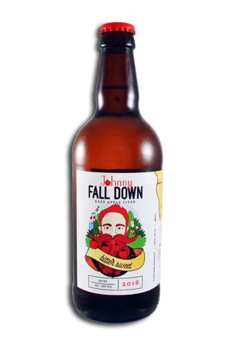 Johnny Fall Down Bitter Sweet Apples Cider