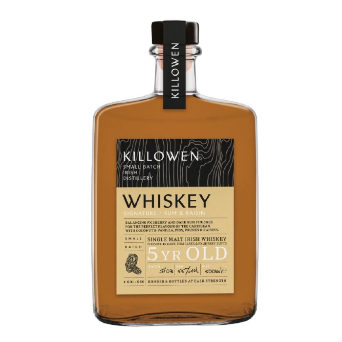 Killowen Rum & Raisin 5 Year Old Single Malt Batch 3