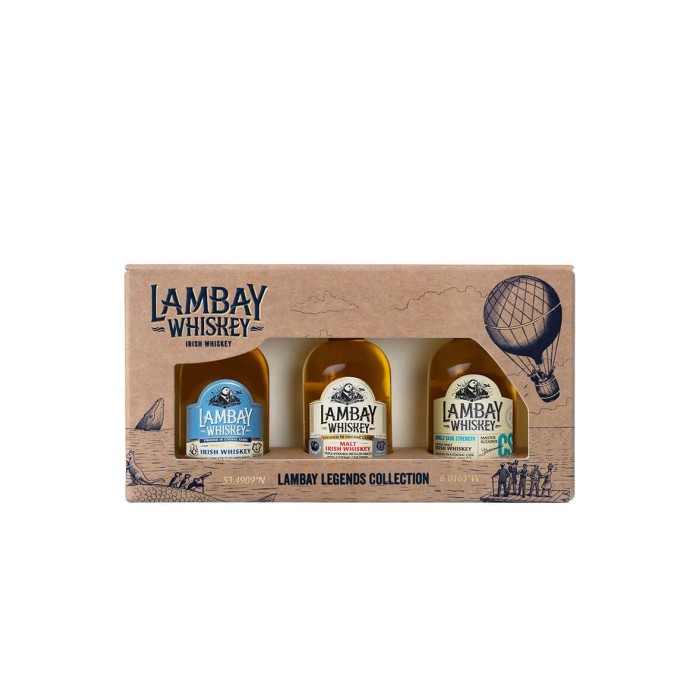 Lambay Legends Collection Miniature Pack 3x5cl