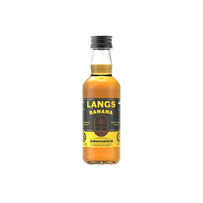 Langs Banana Rum 5cl
