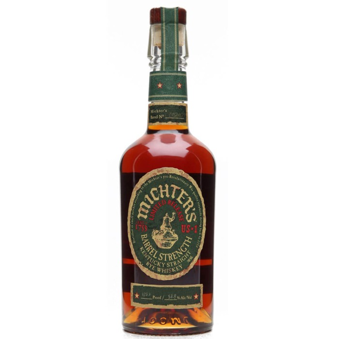 Michters Barrel Strength Rye