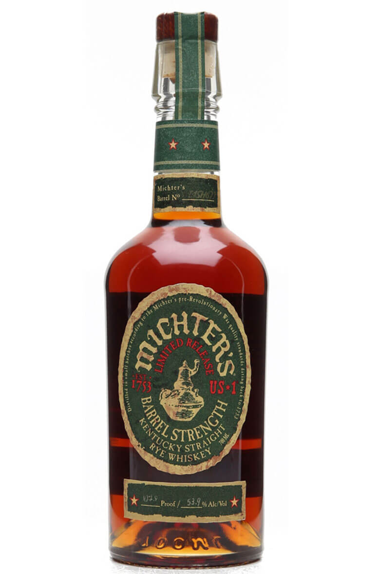 Michters Barrel Strength Rye