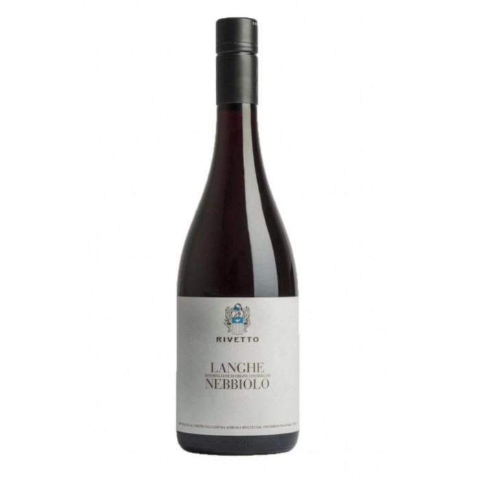 Rivetto Langhe Nebbiolo Biologico