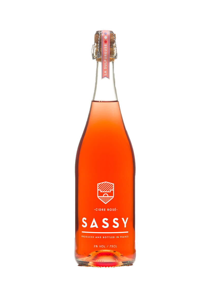 Sassy La Sulfureuse Rose Cider