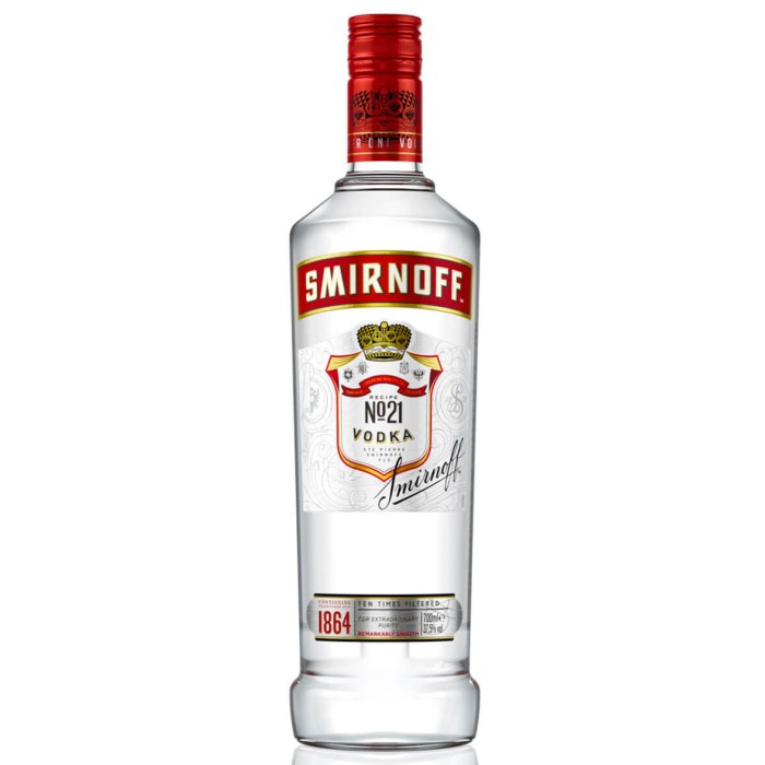 Smirnoff Vodka 70cl