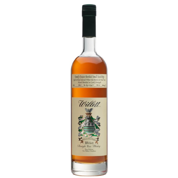 Willett Single Barrel Rye 4 Year Old