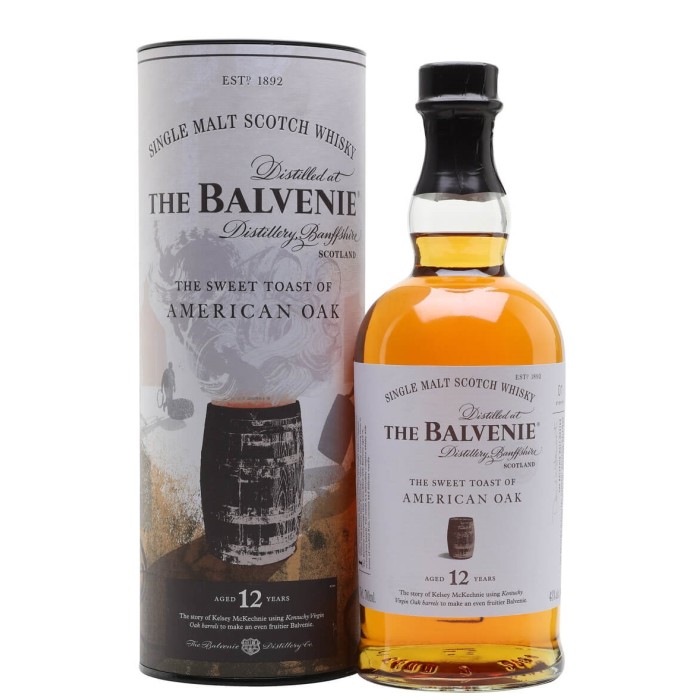 Balvenie 12 Year Old  American Oak
