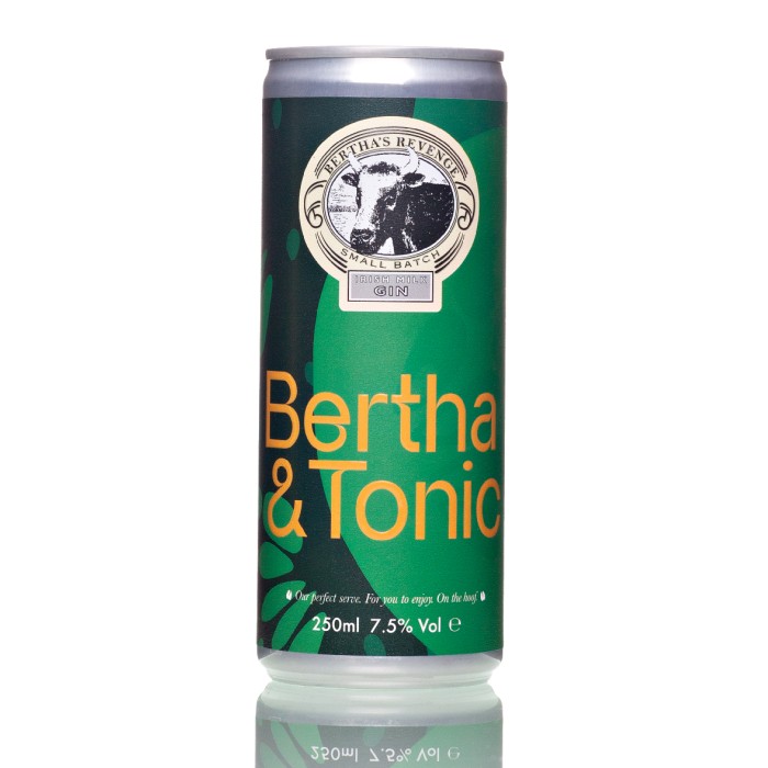 Bertha's Revenge Gin & Tonic 25cl