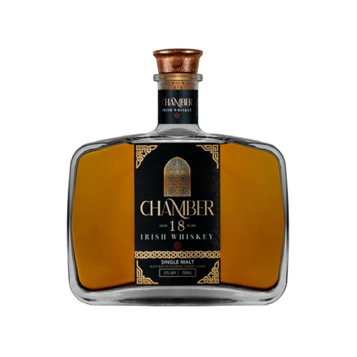 Chamber 18 Year Old Irish Whiskey Small Batch Single Malt